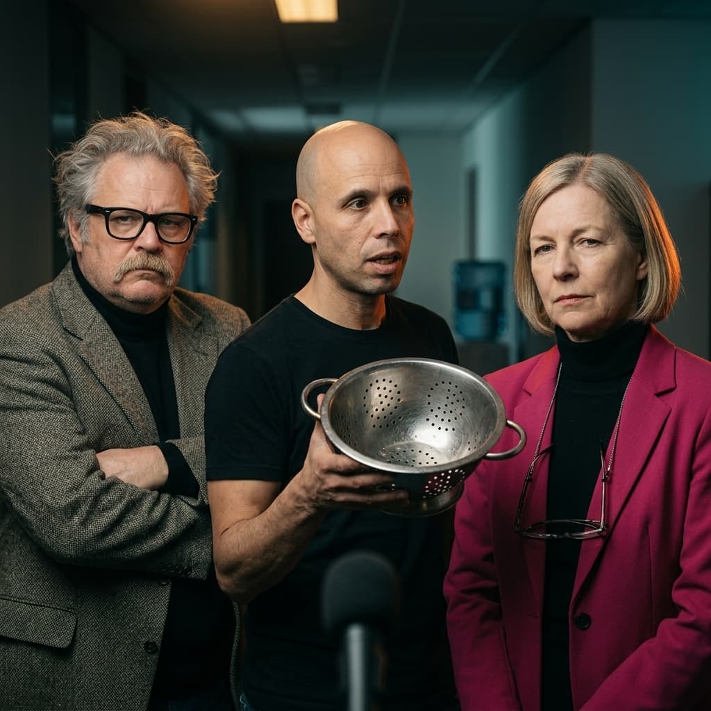 Cover for The Colander — a conversation.
