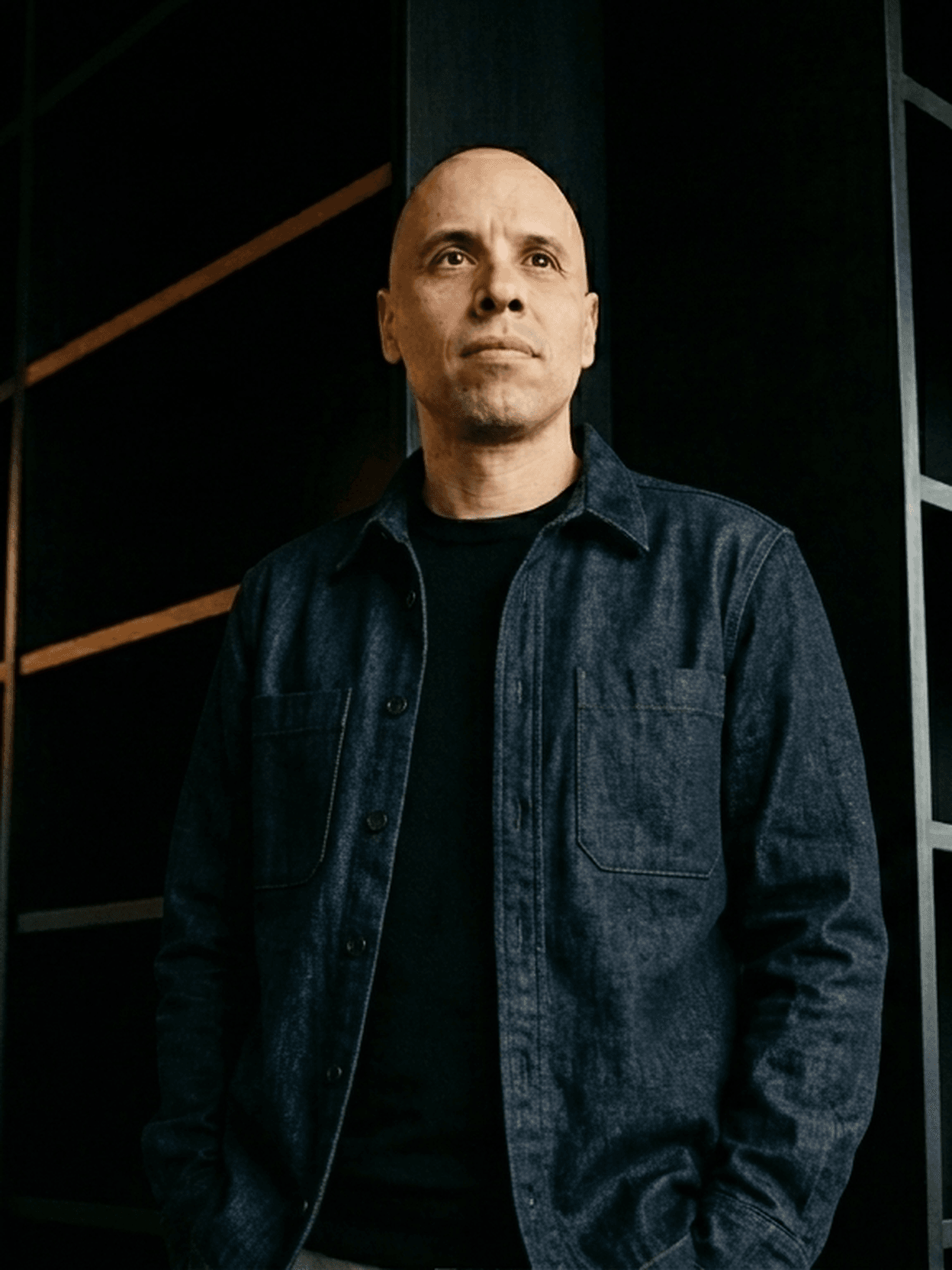 Rutger Tuit — studio portrait, controlled lighting (AI-generated, not a photograph)
